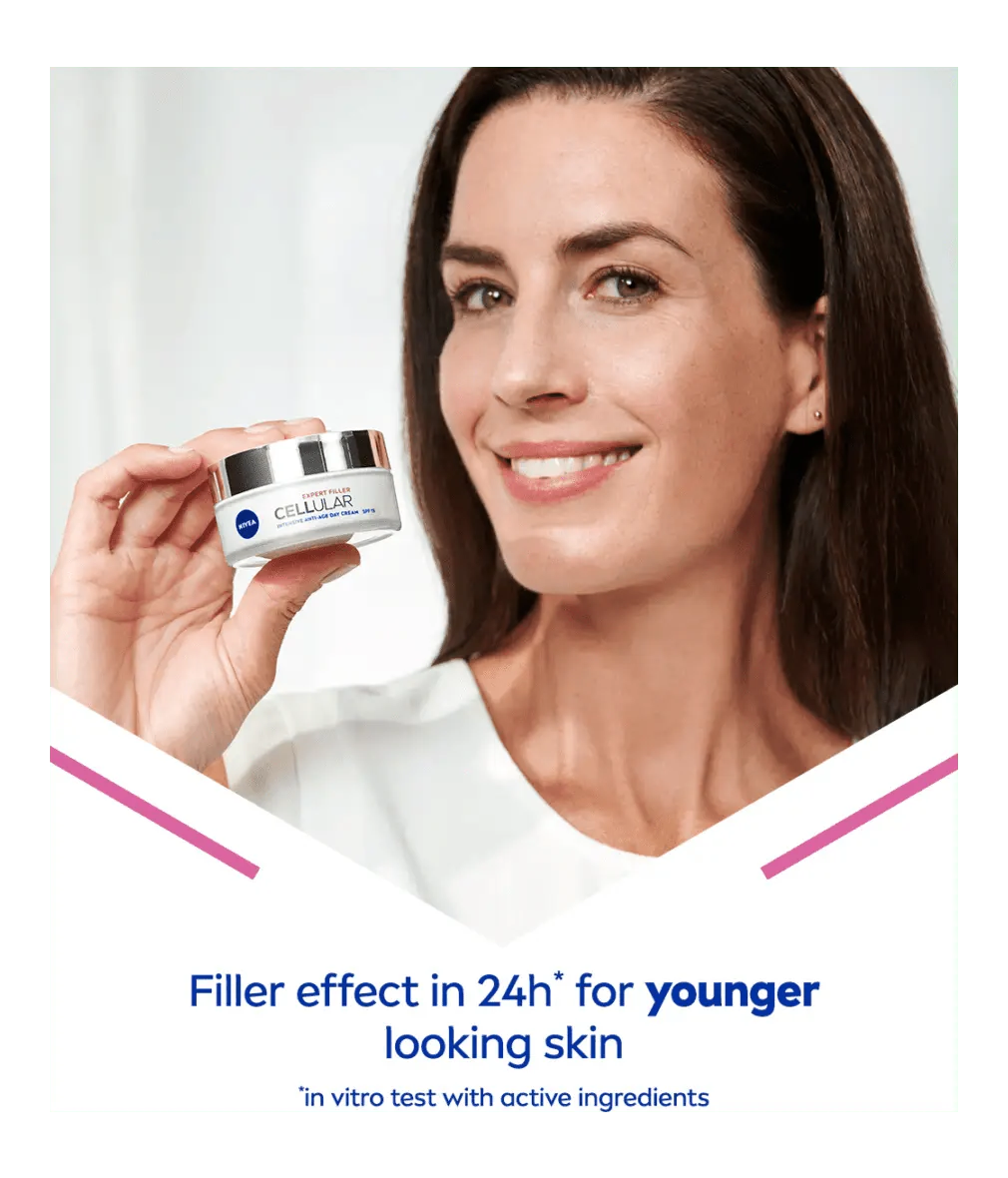 Nivea Cellular Expert Filler Firming Day Face Cream SPF 30 50 ml / 1.7 fl oz