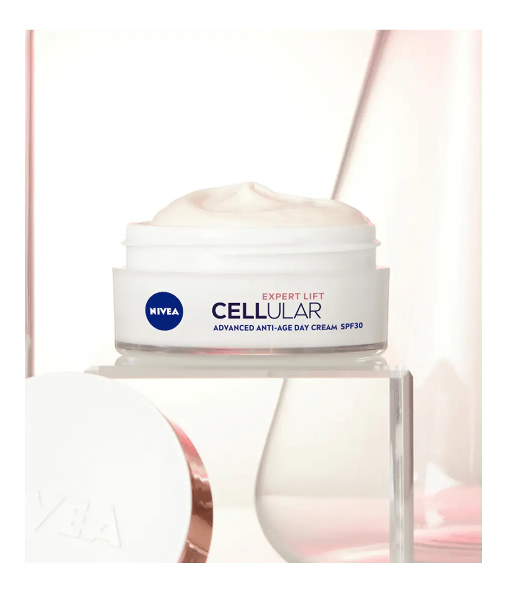 Nivea Cellular Expert Lift Pure Bakuchiol + HA Anti-Age Day Cream SPF30 50ml - 3 Pack