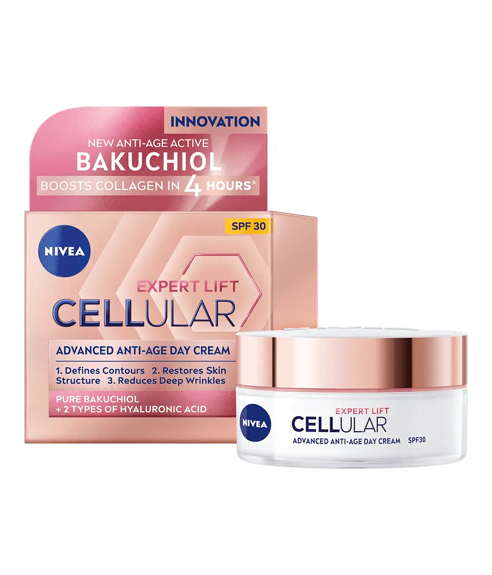 Nivea Cellular Expert Lift Pure Bakuchiol + HA Anti-Age Day Cream SPF30 50ml