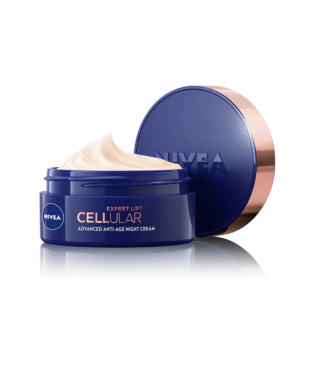 Nivea Cellular Expert Lift Pure Bakuchiol + HA Anti-Age Night Face Cream 50ml / 1.7 fl oz