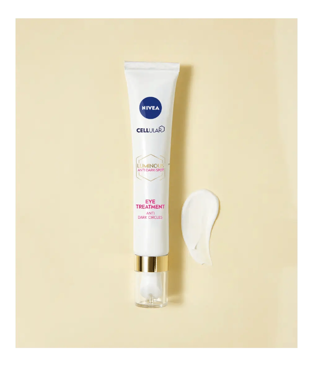 Crème contour des yeux anti-cernes Nivea Cellular Luminous 630 SPF 50 15 ml - Lot de 3