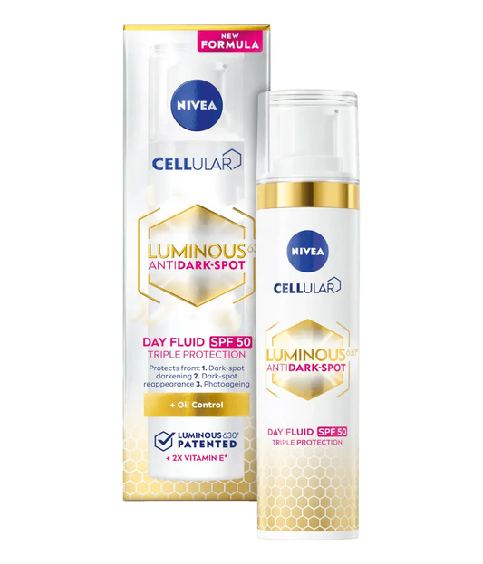 Nivea Cellular Luminous 630 Anti-Dark Spot Day Cream Face Moisturiser SPF50 40ml/ 1.35 fl.oz