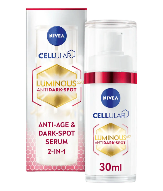 Nivea Luminous 630 Anti-Age & Dark Spot 2-in-1 Serum with Collagen Booster 30ml / 1 fl.oz