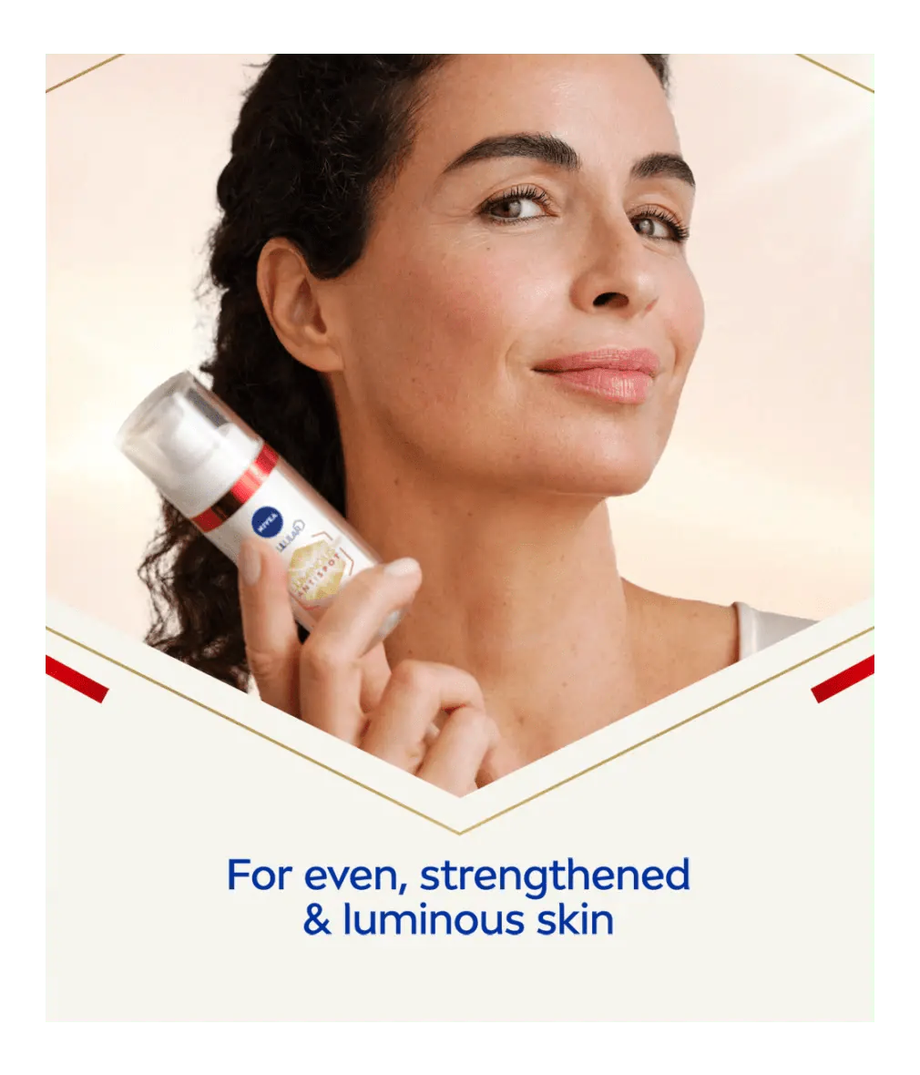 Nivea Luminous 630 Anti-Age & Dark Spot 2-in-1 Serum with Collagen Booster 30ml / 1 fl.oz - 3 Pack