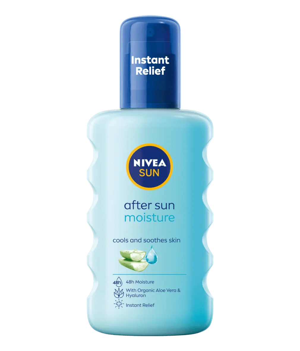 Spray après-soleil hydratant à l'aloe vera Nivea Sun 200 ml
