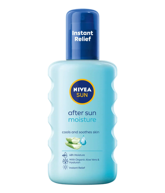 Spray après-soleil hydratant à l'aloe vera Nivea Sun 200 ml