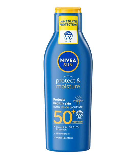 Nivea Sun Protect & Moisture Sun Cream Lotion SPF50+ 200ml / 6.8 fl.oz