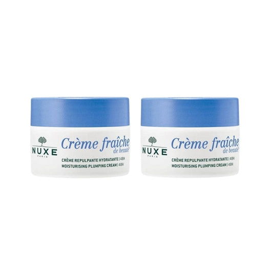 Nuxe Creme Fraiche 48h Moisturizing Care Cream 50 ml (Normal Skin) 2 Pack