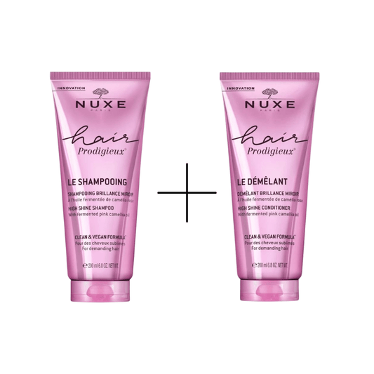 Nuxe Hair Prodigieux High Shine Shampoo 200 ml + Nuxe Hair Prodigieux High Shine Conditioner 200 ml