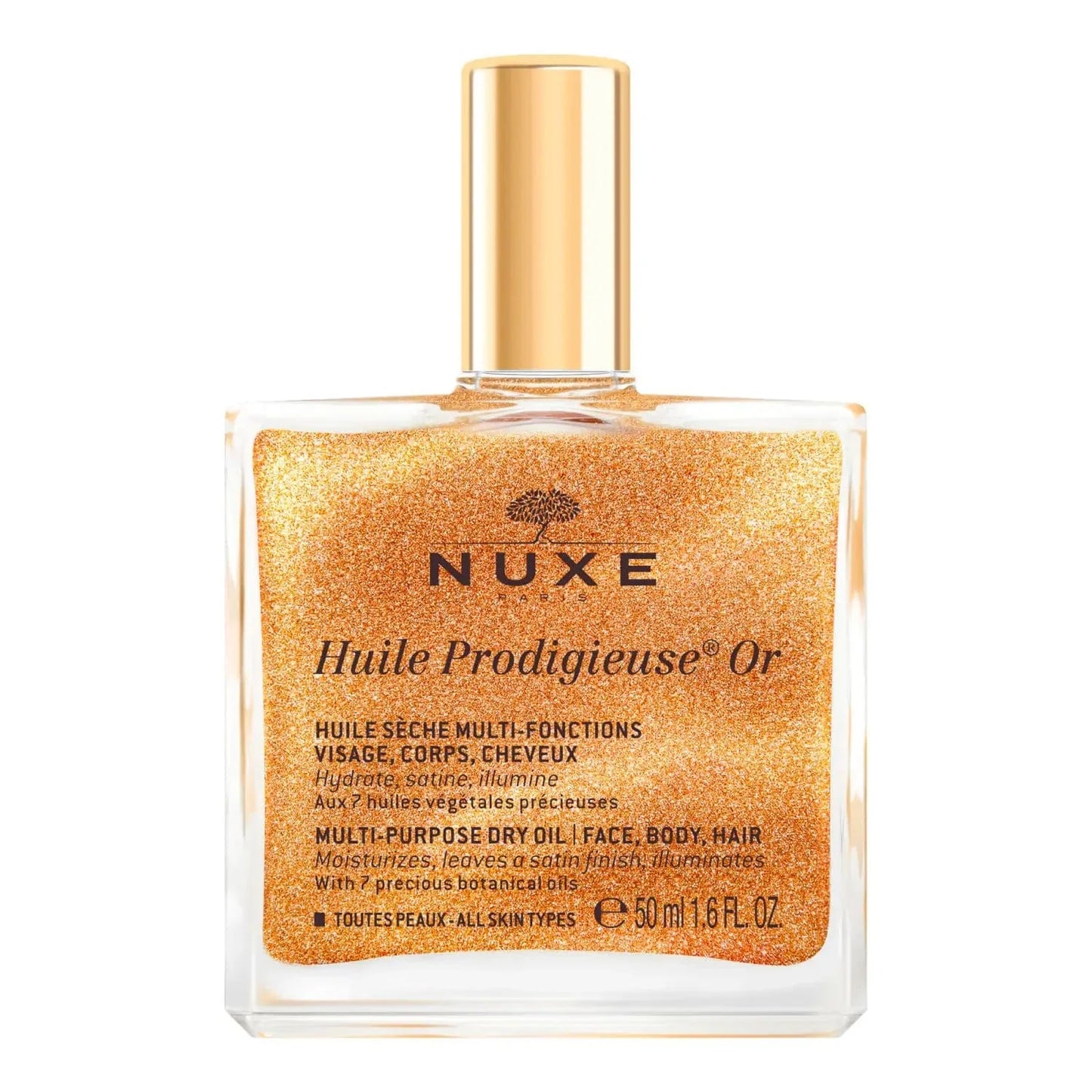 Nuxe Huile Prodigieuse Or Huile Sèche Pailletée Or 50 ml