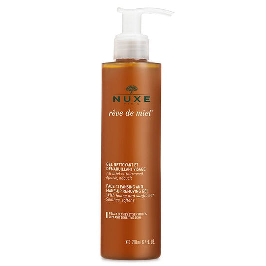 Nuxe Reve De Miel Face Cleansing And Make Up Removing Gel 200ml