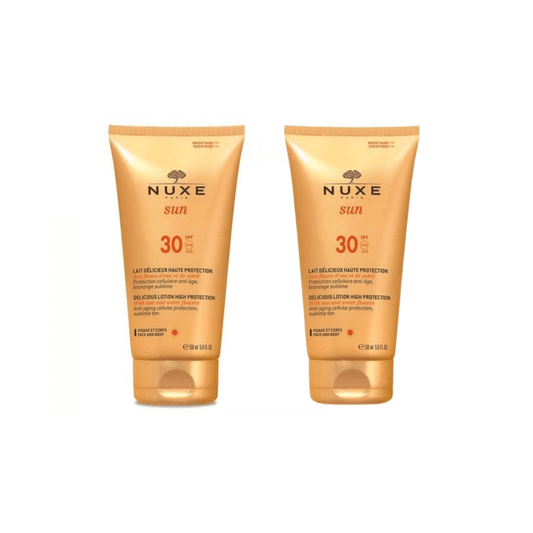 Nuxe Sun Lait Délicieux Protection Spf30 150 ml Lot de 2