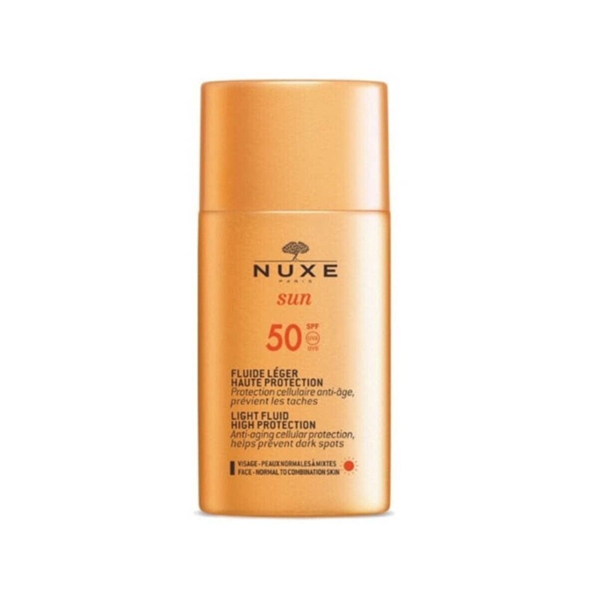 Nuxe Sun Fluide Léger Haute Protection SPF50 50 ml