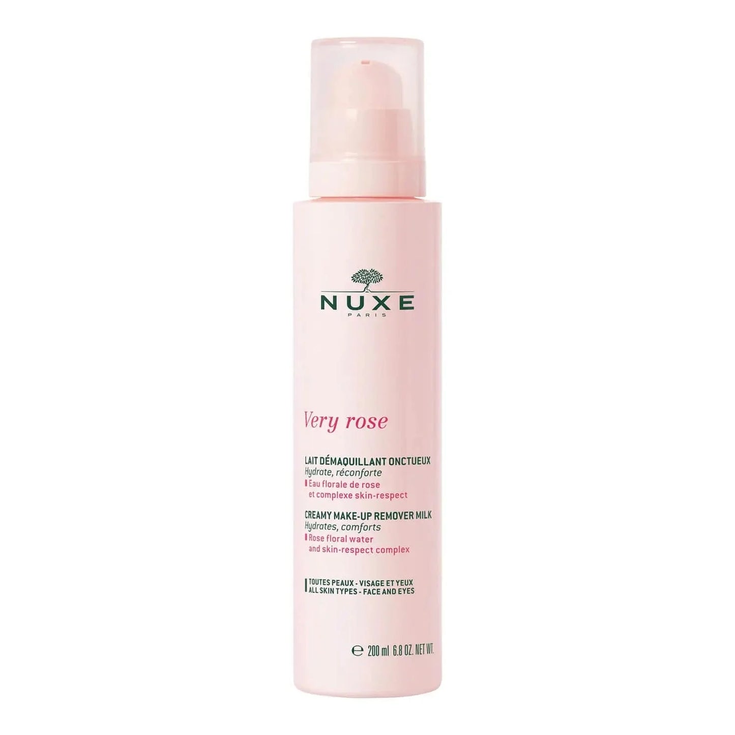 Nuxe Very Rose Lait Démaquillant 200 ml