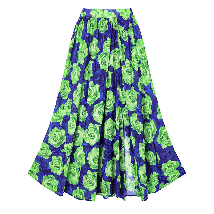 Covered Belly Sexy Swimsuit Women Slim Beach Skirt Two Piece Set