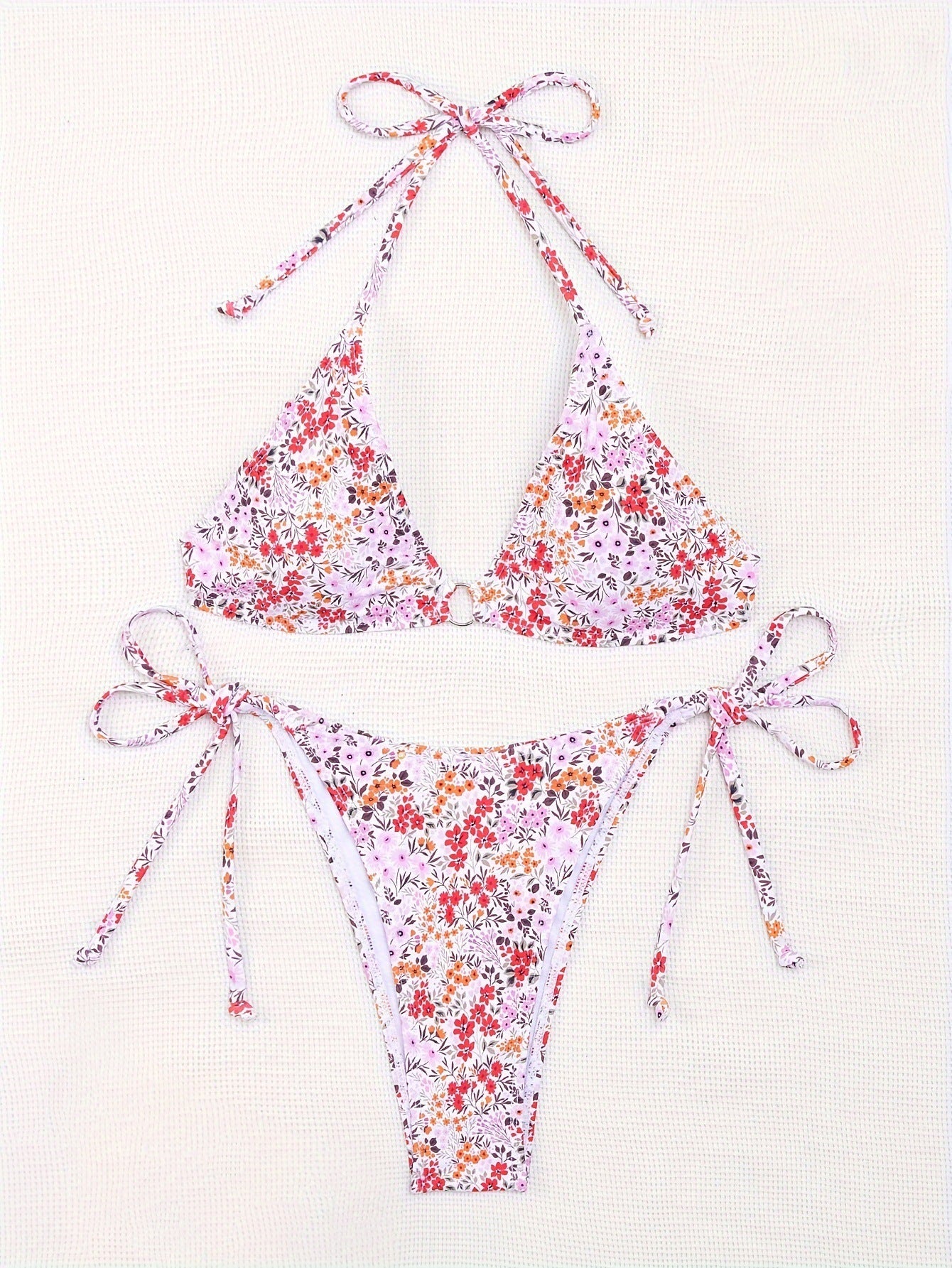 Women Clothing Floral Bikini Direct Supply Swimsuit Women