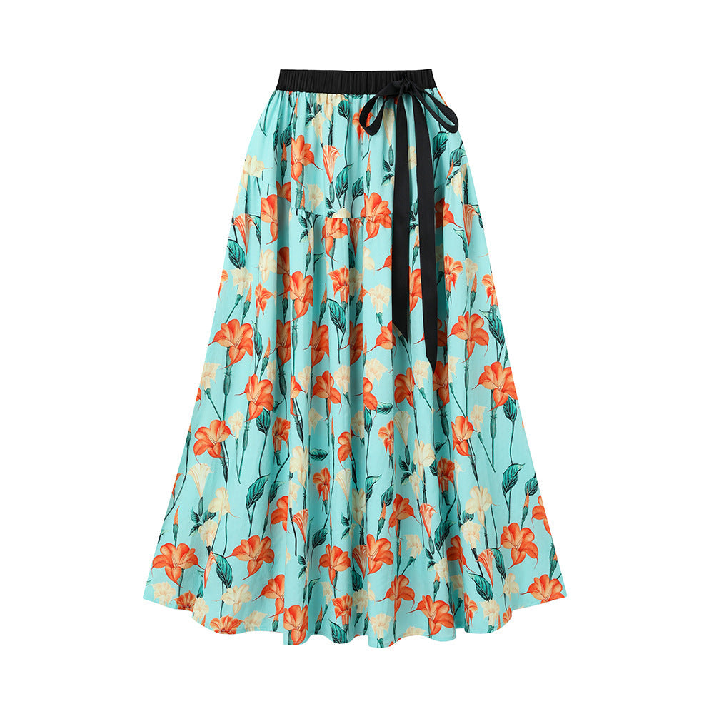 Split Bikini Lotus Sleeve High Waisted Trousers Sexy Slimming Swimsuit Women