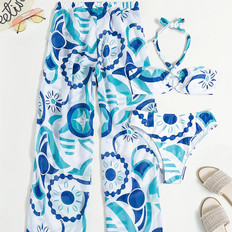 Classic Split Sexy Women Three Piece Set Women Swimsuit