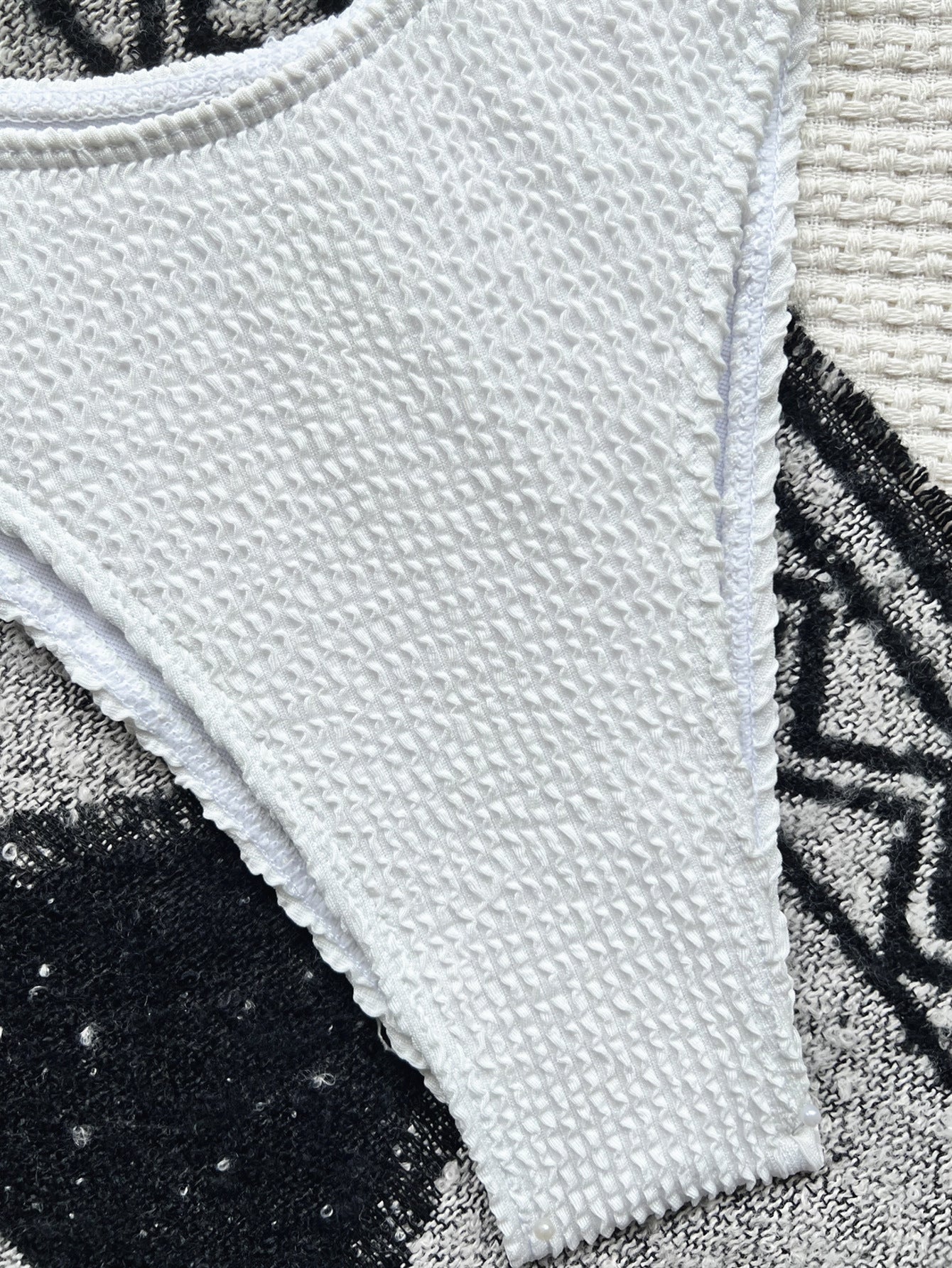 Bikini Double Bikini Bandage Swimsuit Cross Swimsuit Women Sexy Swimsuit Solid Color