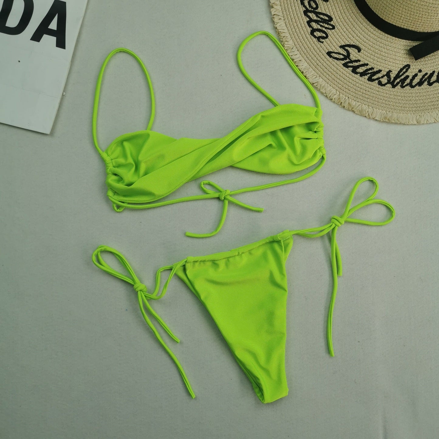 New Multi Color Nylon Swimsuit Women Sexy Bikini Wish Swimsuit