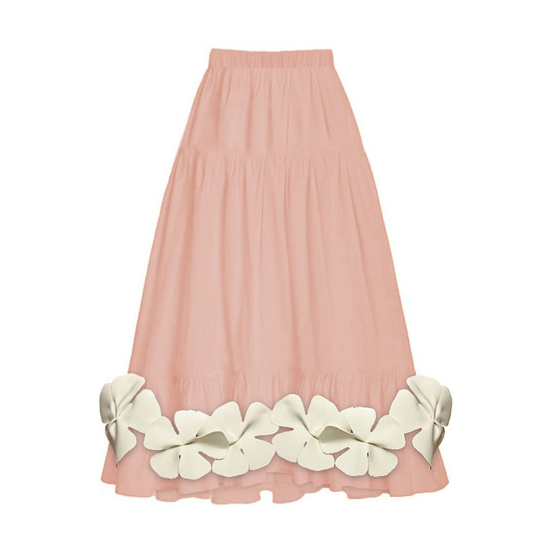 Solid Color Spaghetti Straps One Piece Swimsuit Women Floral Spring Vacation Swimsuit