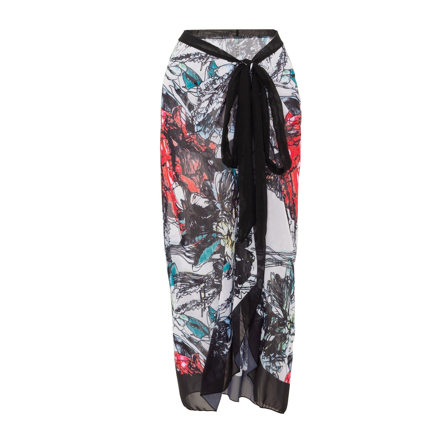 Siamese Conservative Cover Belly Backless Sexy plus Size Swimsuit Women Chiffon Beach Dress