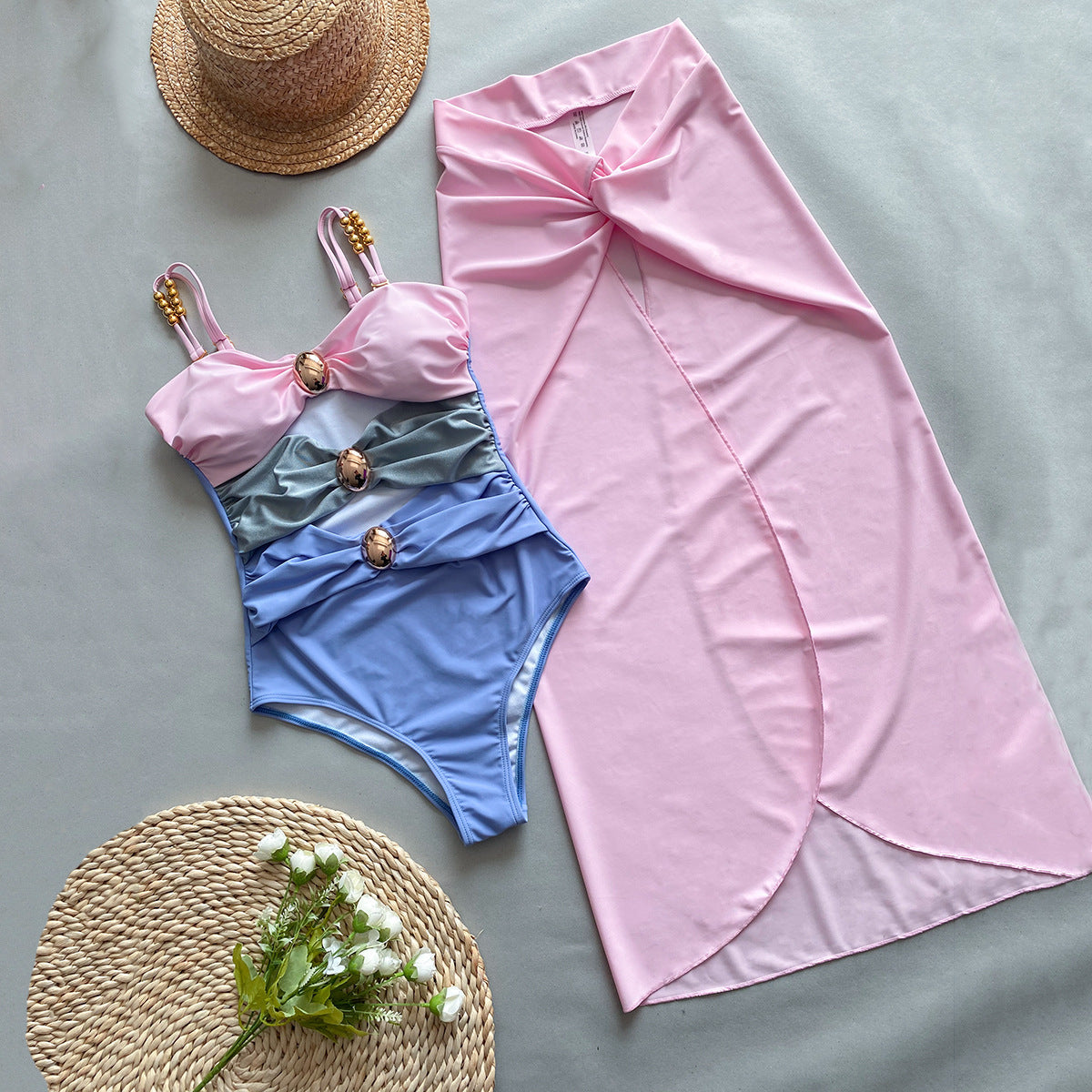 One Piece Swimsuit Bikini Women Sexy Swimsuit Set for Women