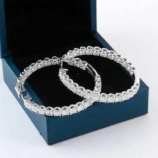 Personalized Big Diameter Earrings – Luxury Statement Jewelry