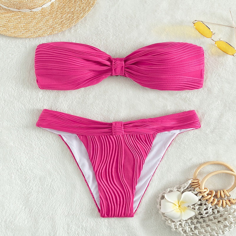 Classic Split Sexy Women Special Fabric Women Swimsuit