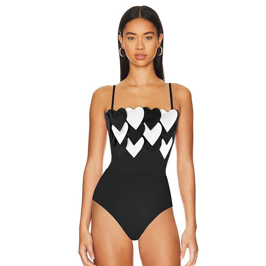 One Piece Triangle Swimsuit Sexy Swimsuit Sexy Belt Wrap Skirt