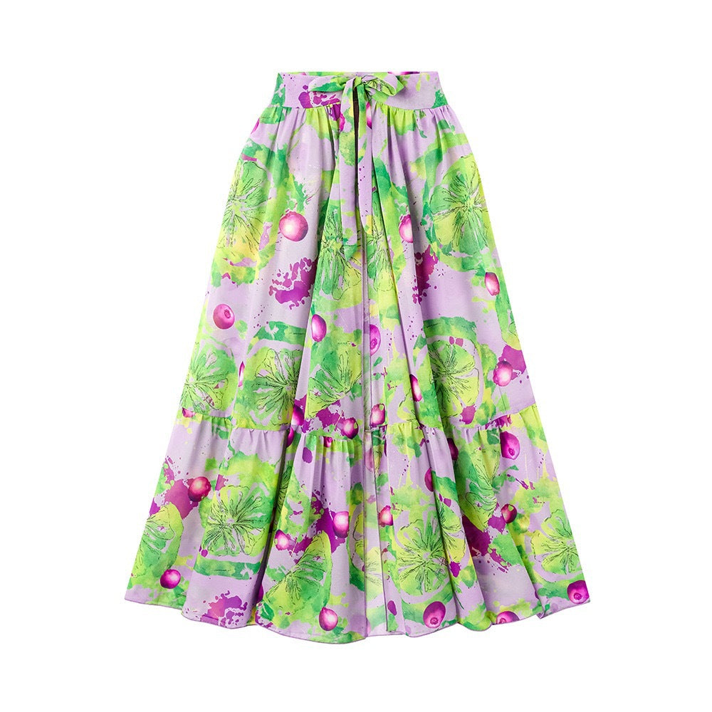 Push up Split Three Piece Sexy Spring Vacation Swimsuit Suit Printing