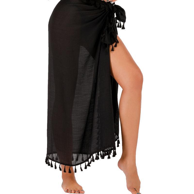 Beach Cover-up Sexy Skirt Beach Towel Vacation Sun Protection Shirt Beach Cover Up