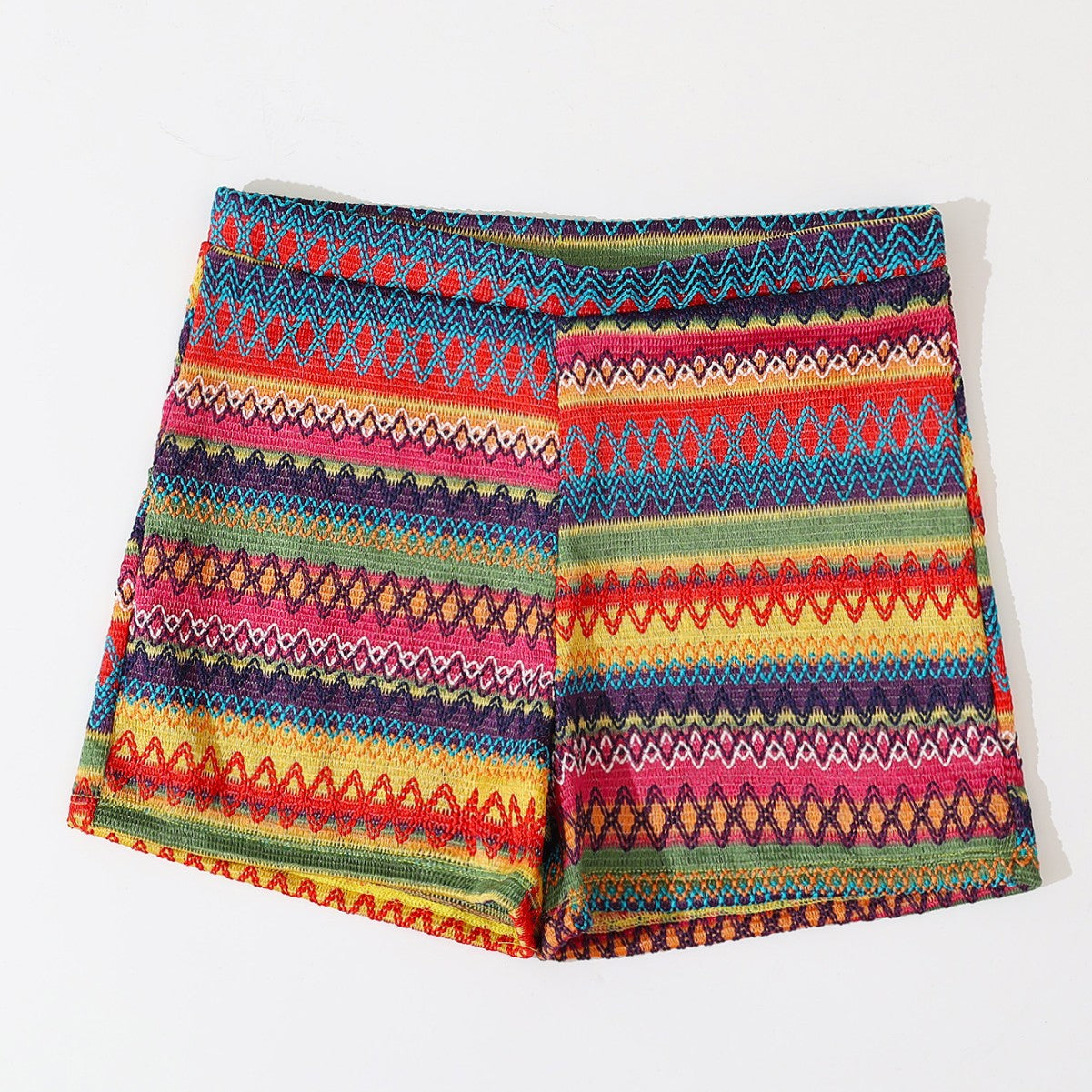 Color Knitted Beach Shorts Sexy Bikini Swimsuit Women Boxer Briefs
