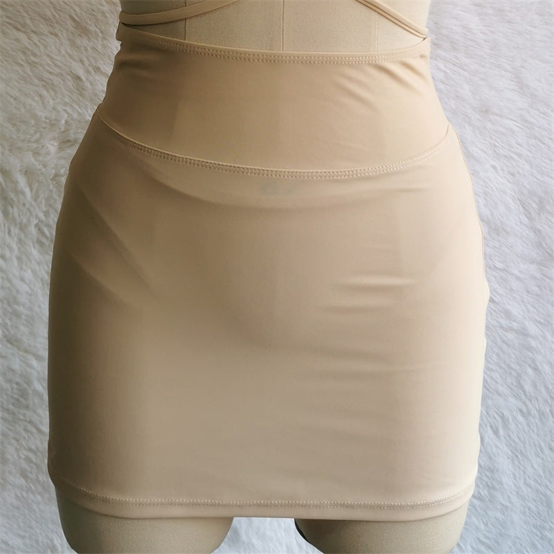 New Three Piece Swimsuit Women Dress Printed Bikini Sexy Split Swimsuit