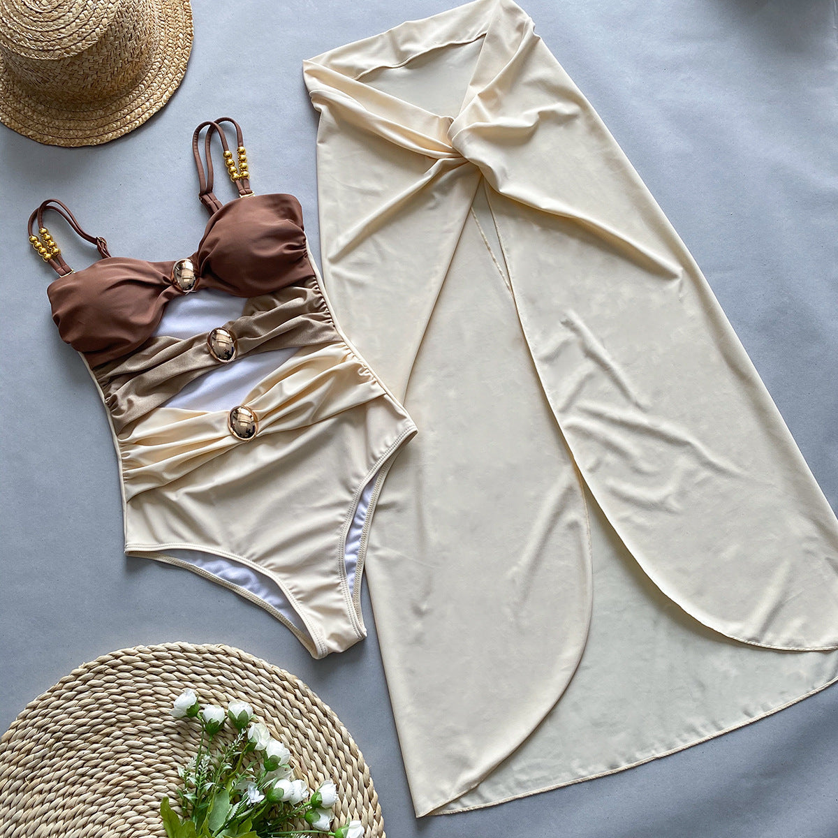 One Piece Swimsuit Bikini Women Sexy Swimsuit Set for Women