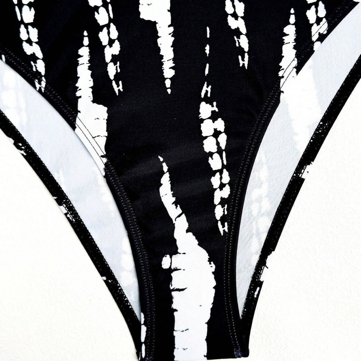 Swimsuit Women Sexy Backless Swimsuit Spring V Neck Lace up Swimsuit