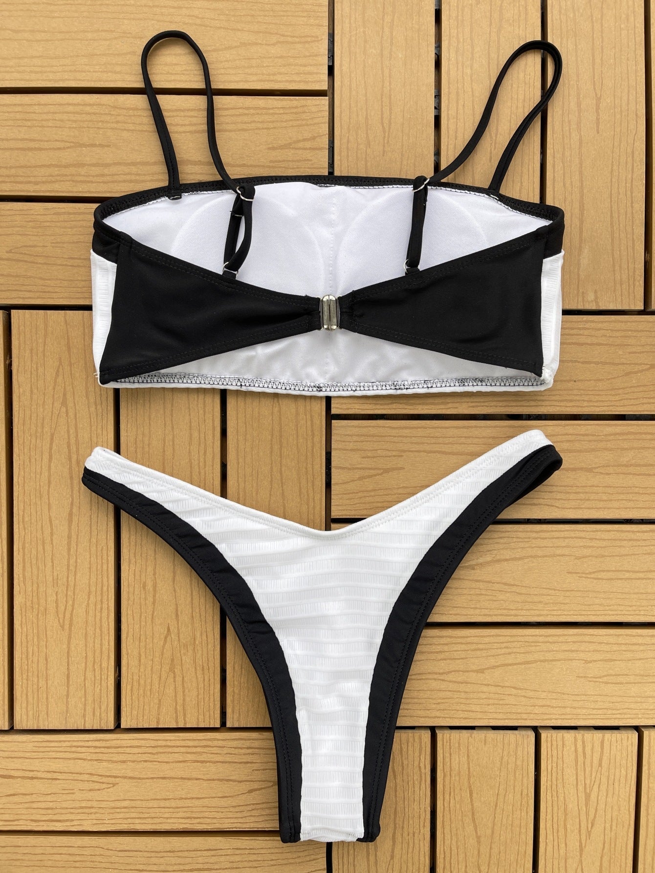 Bikini Women Black White Bikini Set Sexy Swimsuit