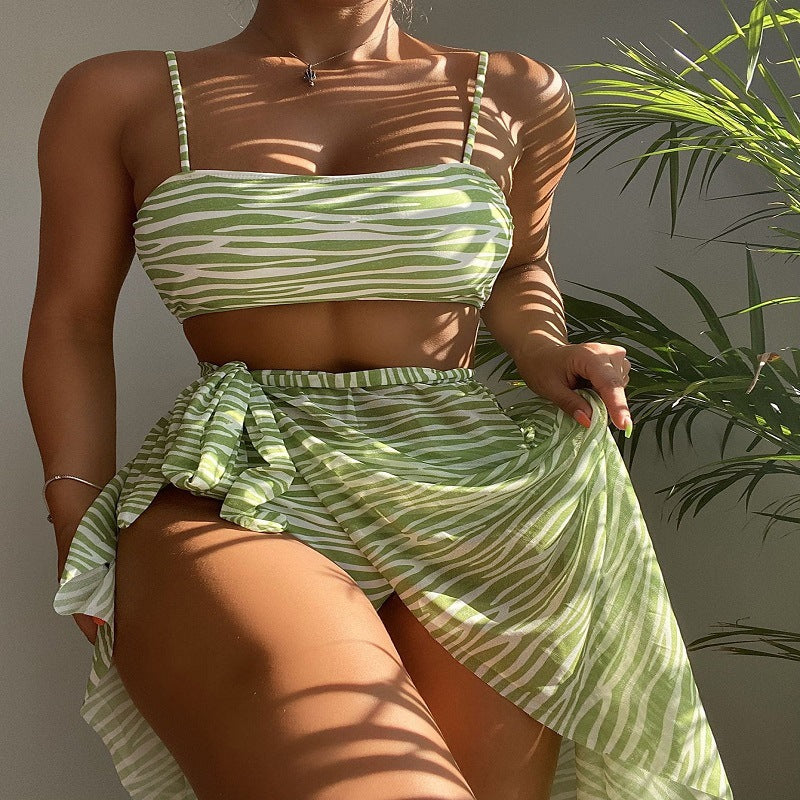 Classic Split Sexy Women Three Piece Set Women Swimsuit