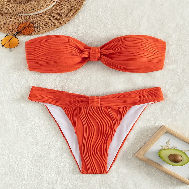 Classic Split Sexy Women Special Fabric Women Swimsuit