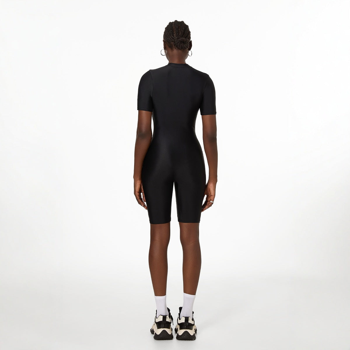 One Piece Zipper Sports Swimsuit Women Long Sleeve Surfing Swimsuit Surfing Boxer Dive Skin Snorkeling