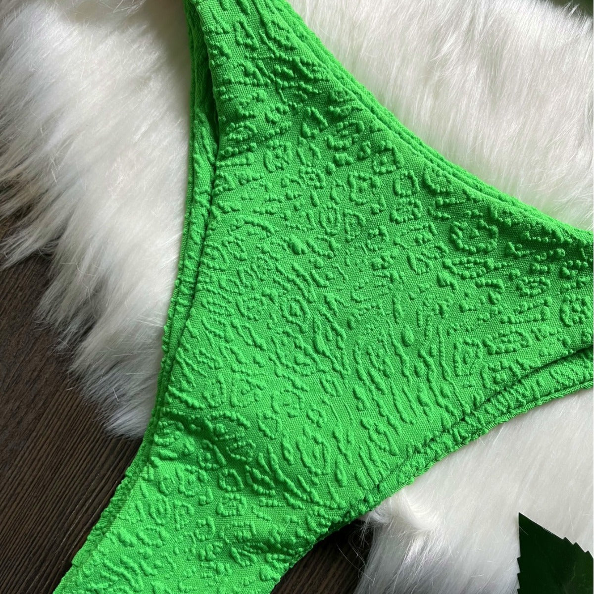 Special Fabric Stitching Bikini Swimsuit Beach Sexy Women Swimsuit