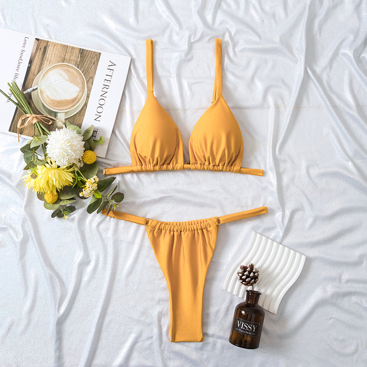 Swimsuit Bikini Double Sided Fabric Swimsuit Clothing