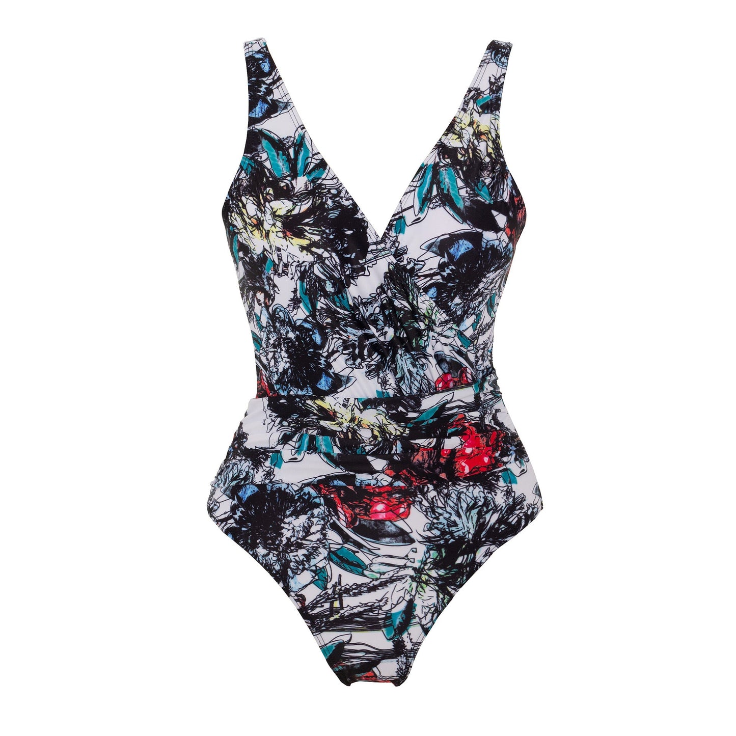 Siamese Conservative Cover Belly Backless Sexy plus Size Swimsuit Women Chiffon Beach Dress