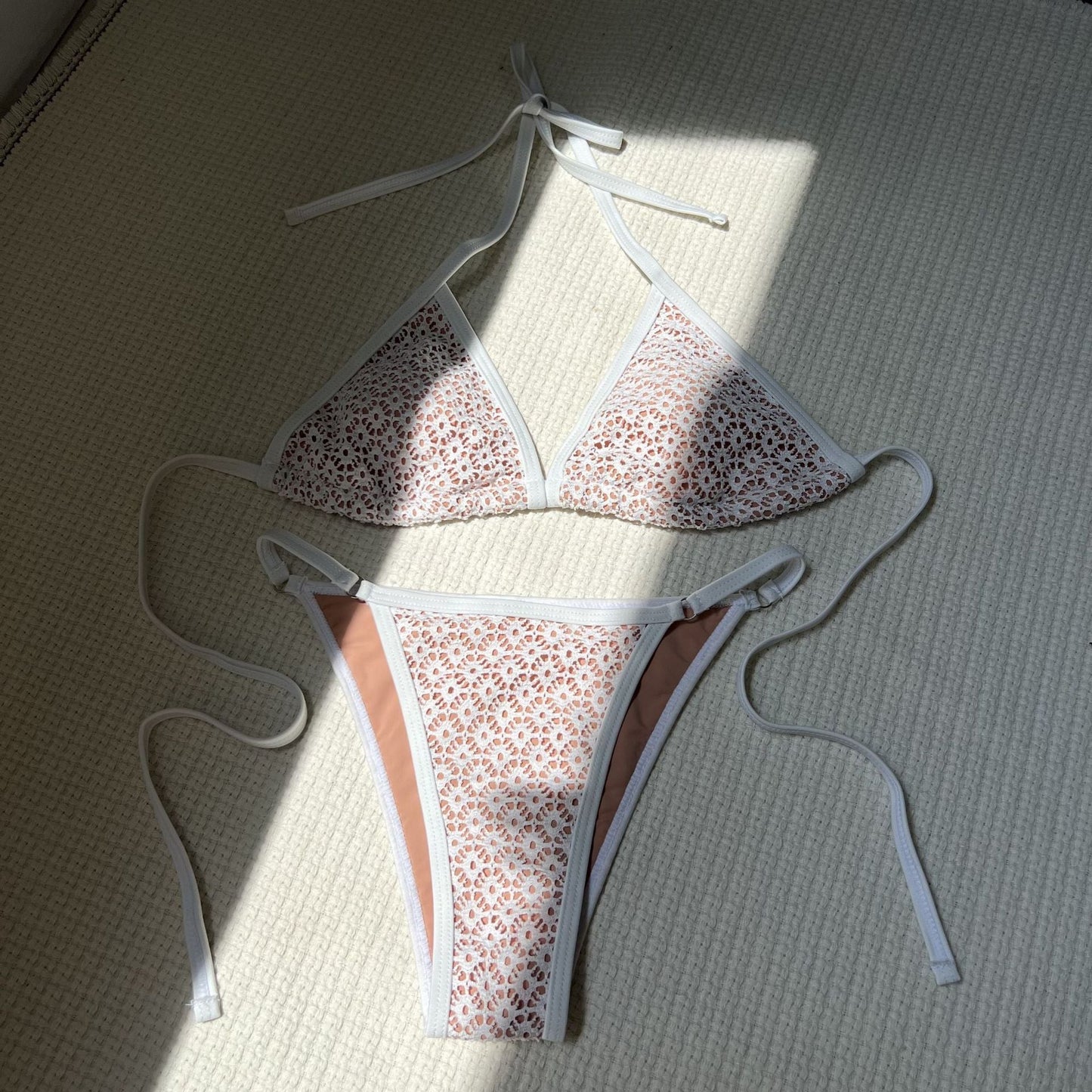 Hollow Out Cutout Out See Through Super Sexy Split Swimwear Swimsuit Bikini Bikini