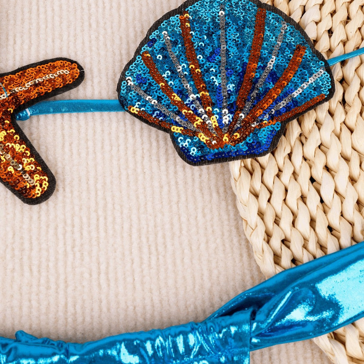 Ladies Sexy Split Swimsuit Shell Starfish Bikini Advanced Set