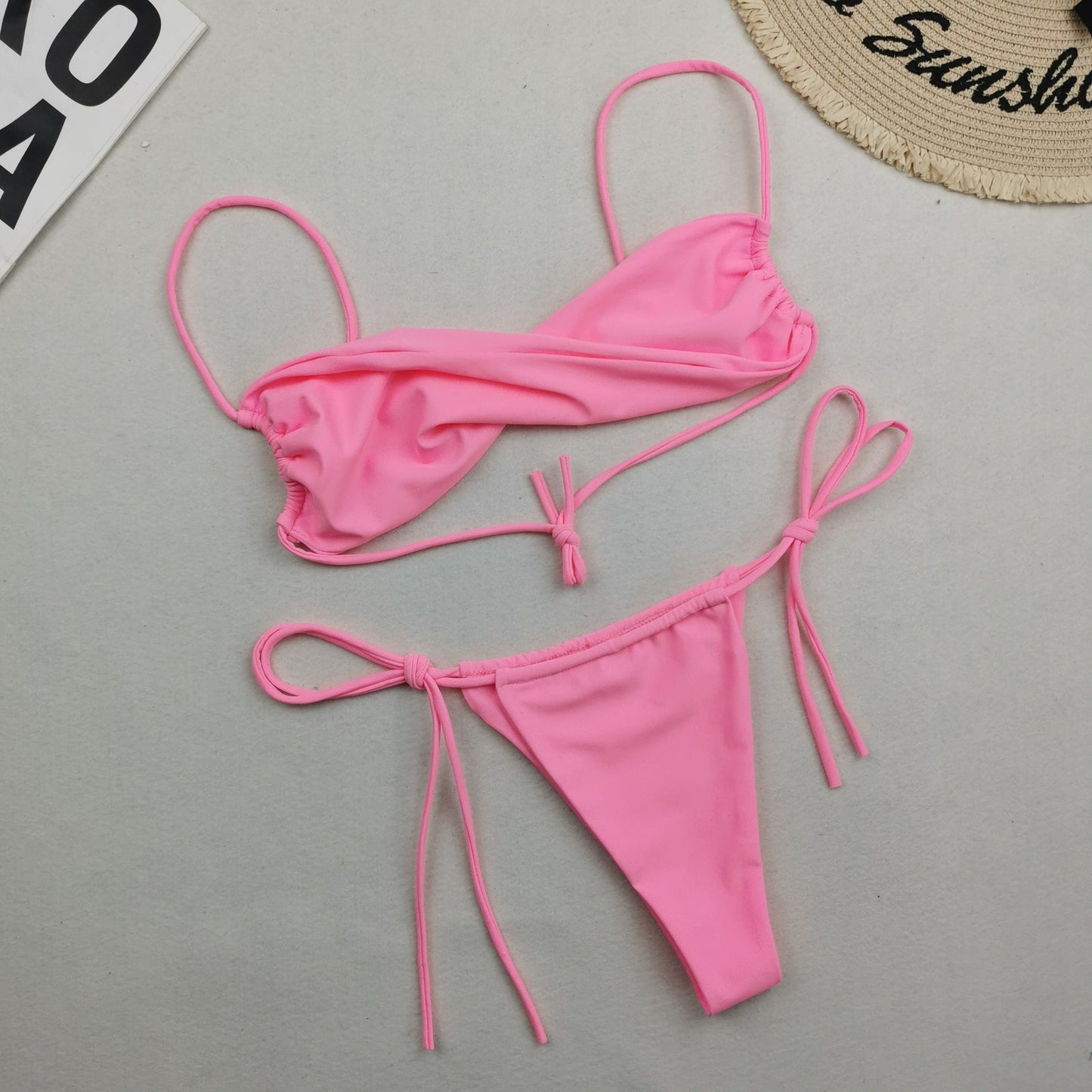 New Multi Color Nylon Swimsuit Women Sexy Bikini Wish Swimsuit