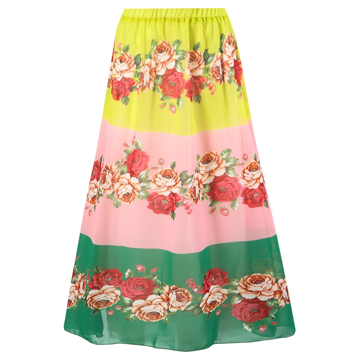 Spring Sexy Swimsuit Women Conservative Warm Printed Swimsuit Wrap Skirt Set