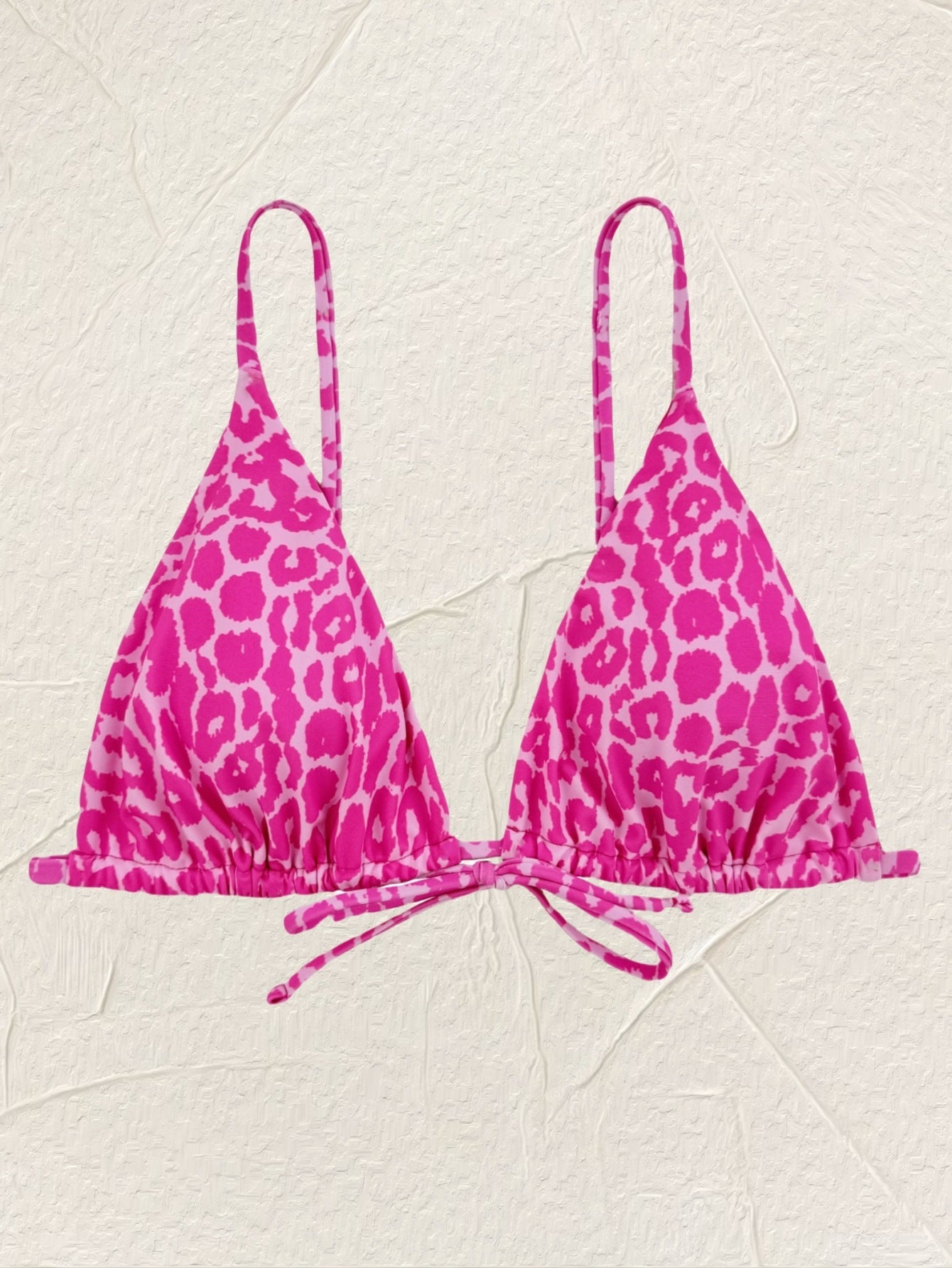 Classic Leopard Pattern Printed Bikini Single Blouse Sexy Swimsuit Swimsuit