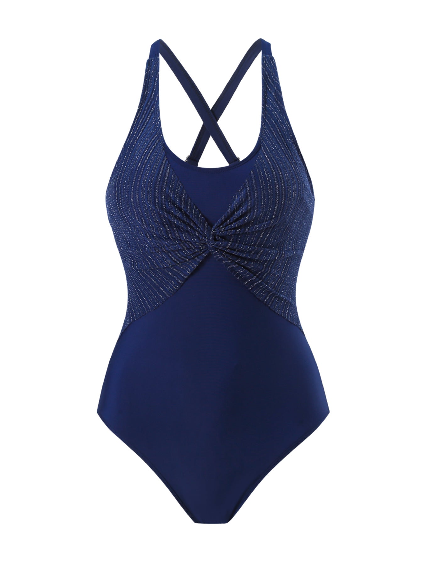Bikini Solid Color Conservatively Thin Swimsuit at Swimsuit Women