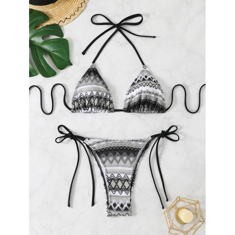 Sexy Three Point Sexy Swimsuit Women Split Beach Bikini Swimsuit